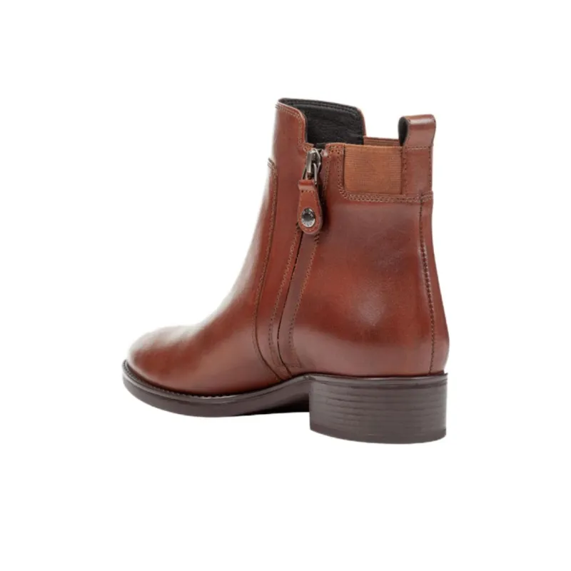 GEOX Felicity Ankle Boots 3.5cm Women's Brown-3