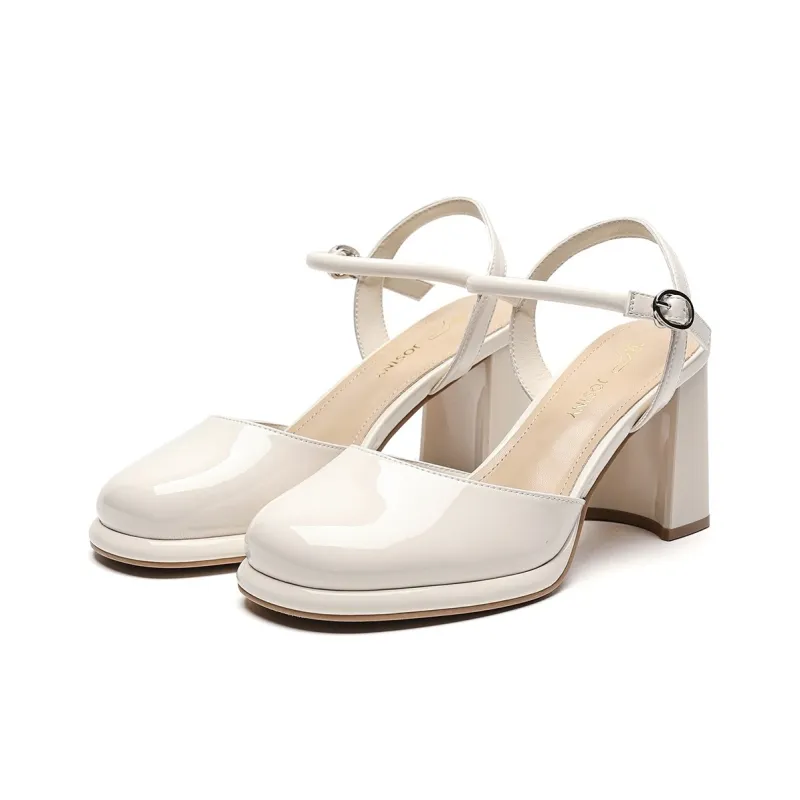 JOSINY Chunky Heel High Heels 7.5cm Women's-4