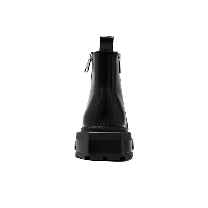 GZZ Ankle Boots Men Black-4