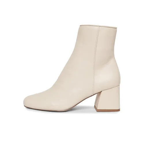 STEVE MADDEN Ankle Boots Women's Ecru