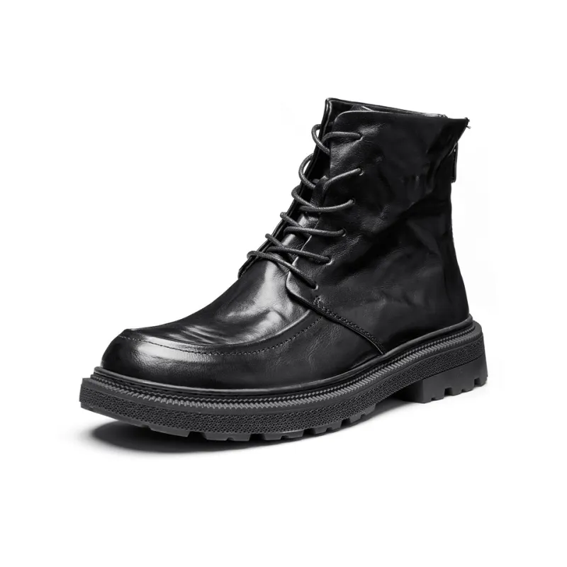 LEYGMENLG Ankle Boots Men's Black-0