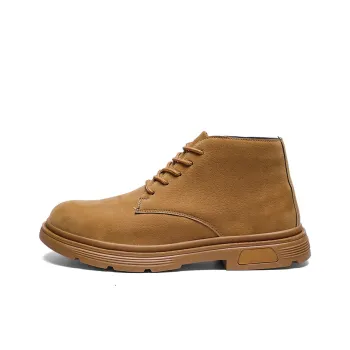 MEXICAN Ankle Boots Men Black/Yellow
