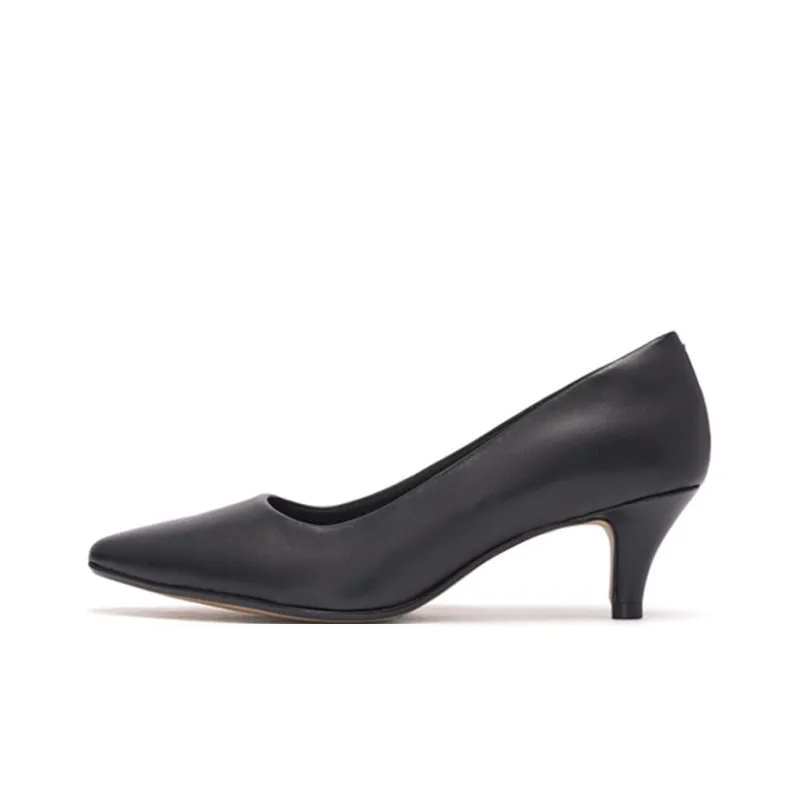 Clarks Slim Heel High Heels Women's Black-0
