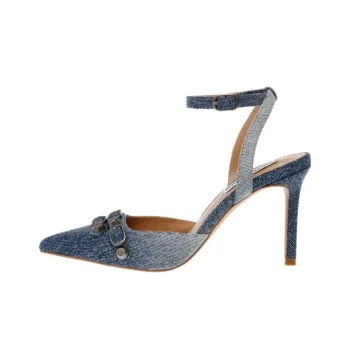 STEVE MADDEN Slim Heel High Heels 8.8cm Women's Blue