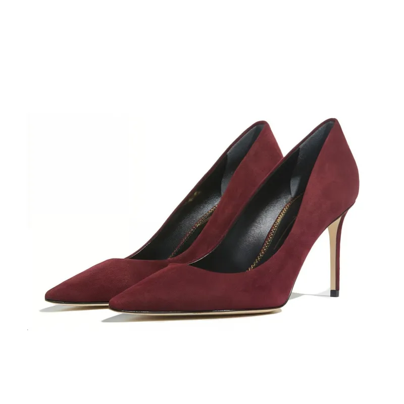 SCAROSSO X Brian Atwood Gigi Pointed Toe Pumps-3