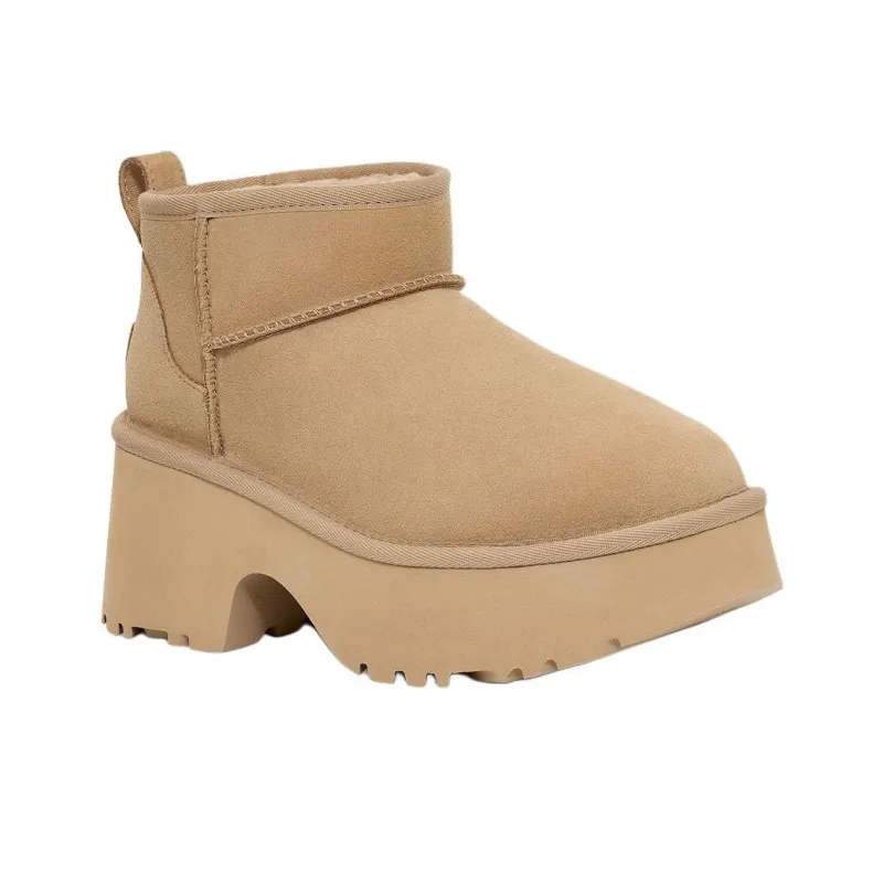 UGG Classic Ultra Mini New Heights Boot Mustard Seed Women's-2