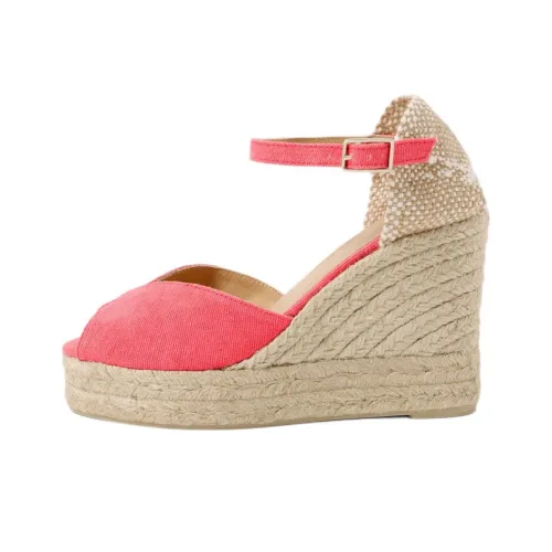 Castañer BIANCA Wedge Heel High Heels 11cm Women's Pink