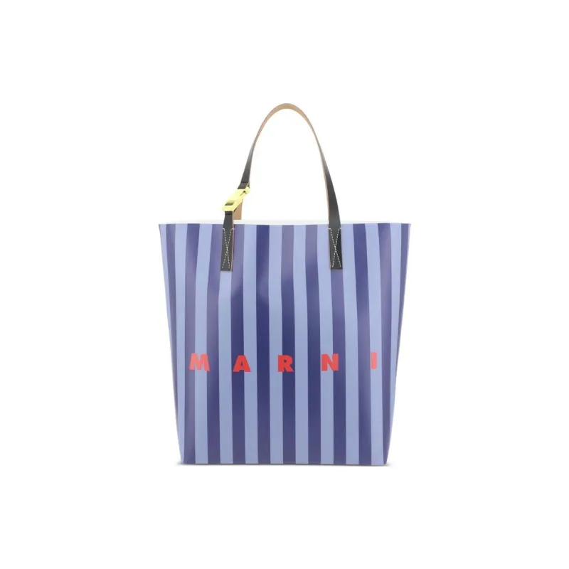 MARNI Striped Tote Bag-0