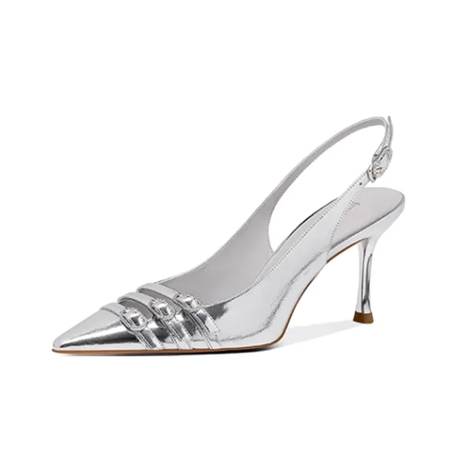 JESSICA SOPHIA Slim Heel High Heels 7cm Women's-0