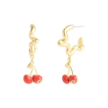 COACH Metal Earrings Women's Gold