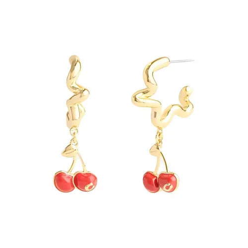 COACH Metal Earrings Women's Gold
