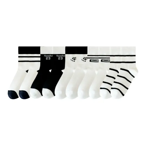 Lan Miao Mid Calf Socks Women's 10 Pack