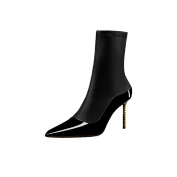 Miss Left Ankle Boots Women's Black