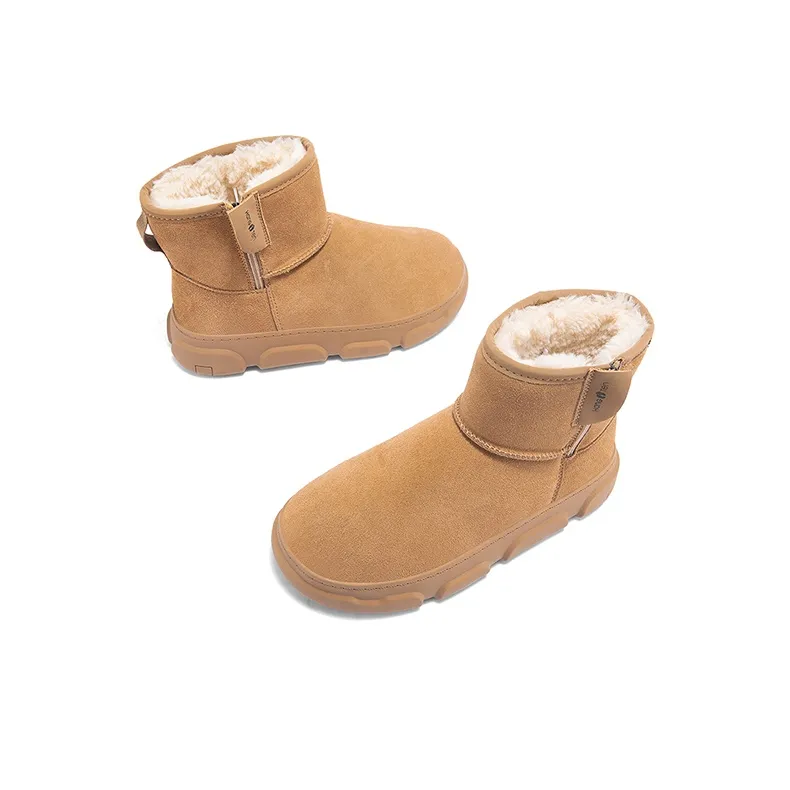 HANG TEN Short Mid-Calf Snow Boots Women's-3