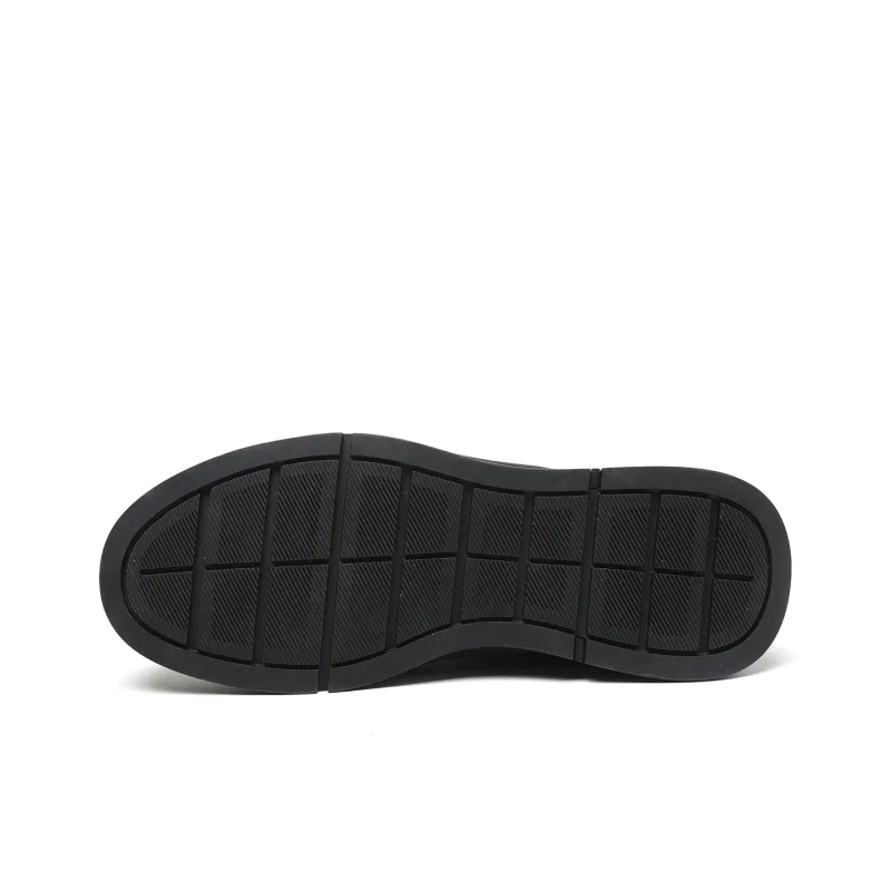 TRUMPPIPE Ankle Boots Men's Black-4