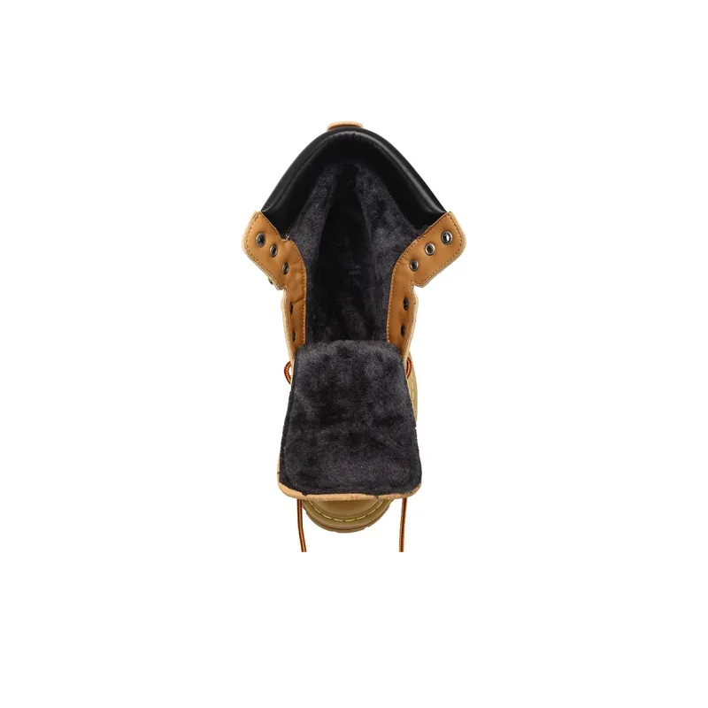 KUX Martin Boots Unisex Yellow Brown/Black-18