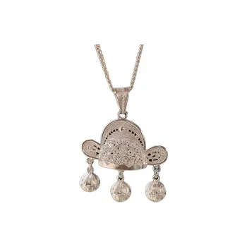 U state Sterling Silver 990 Necklaces Kids'