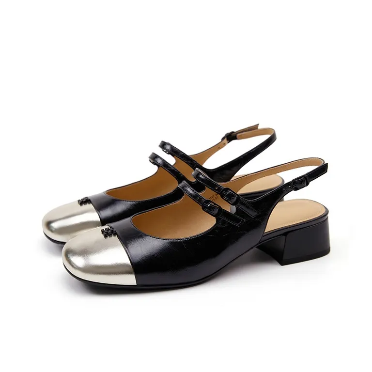 Marie Claire Chunky Heel High Heels 3.3cm Women's-1