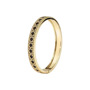 DIOR 18K Gold Coated 18K White Gold Bracelets Unisex Gold