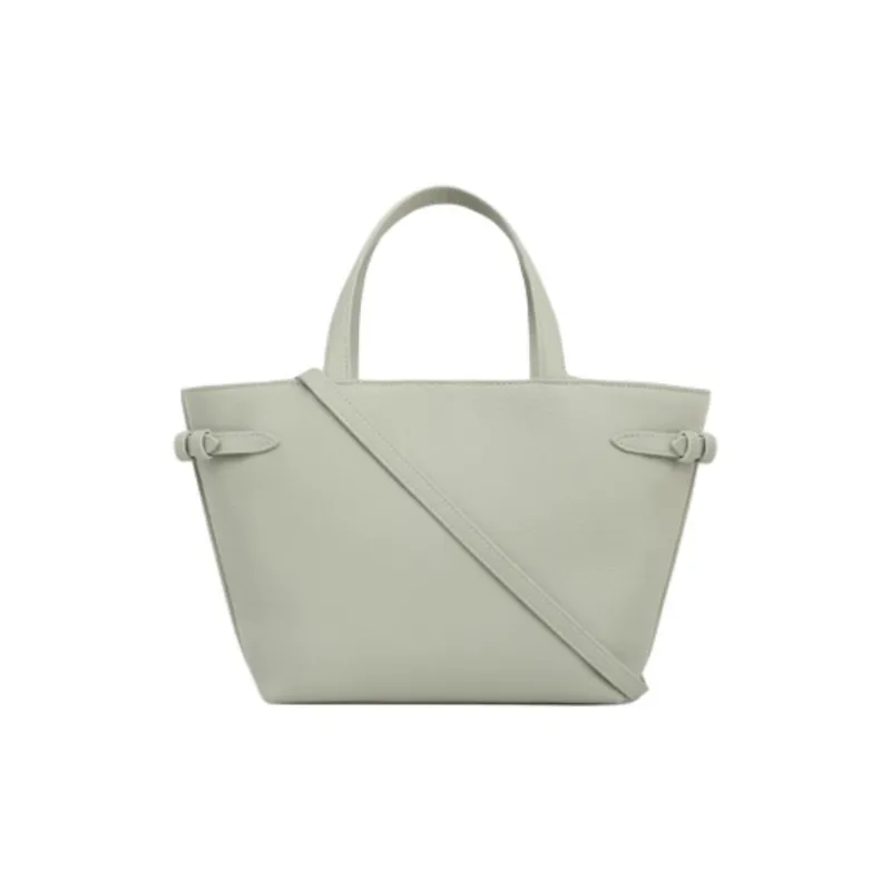 CELINE Cabas Calfskin Tote Bag Shopping Bag Shoulder Bag Handbag Mini Women's Lightweight Clay-4