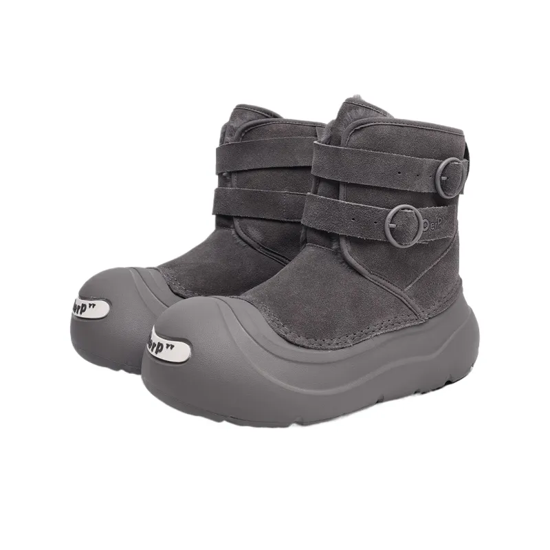 Xiwencha Thermal Short Snow Boots Unisex-6