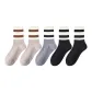 [5 Pack]Black 2+Light Khaki 2+Light Gray