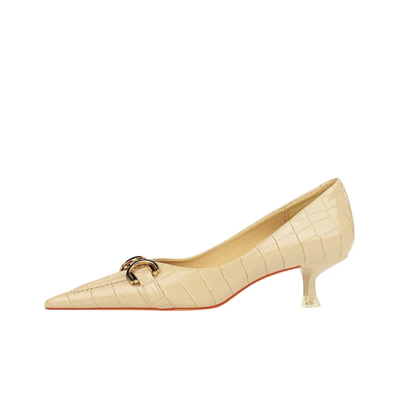 QITUMAUL Slim Heel High Heels 4.5cm Women's-6