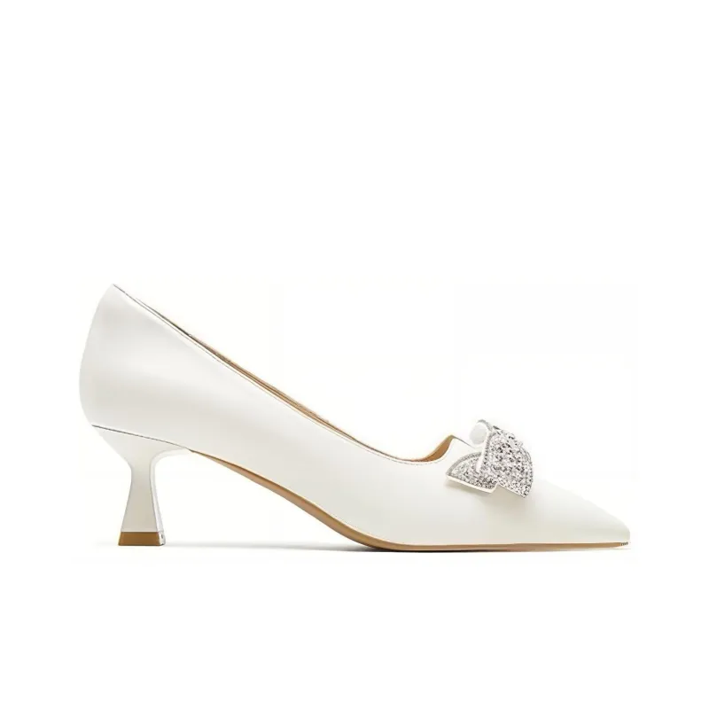 HARSON Chunky Heel High Heels 5.5cm Women's-4