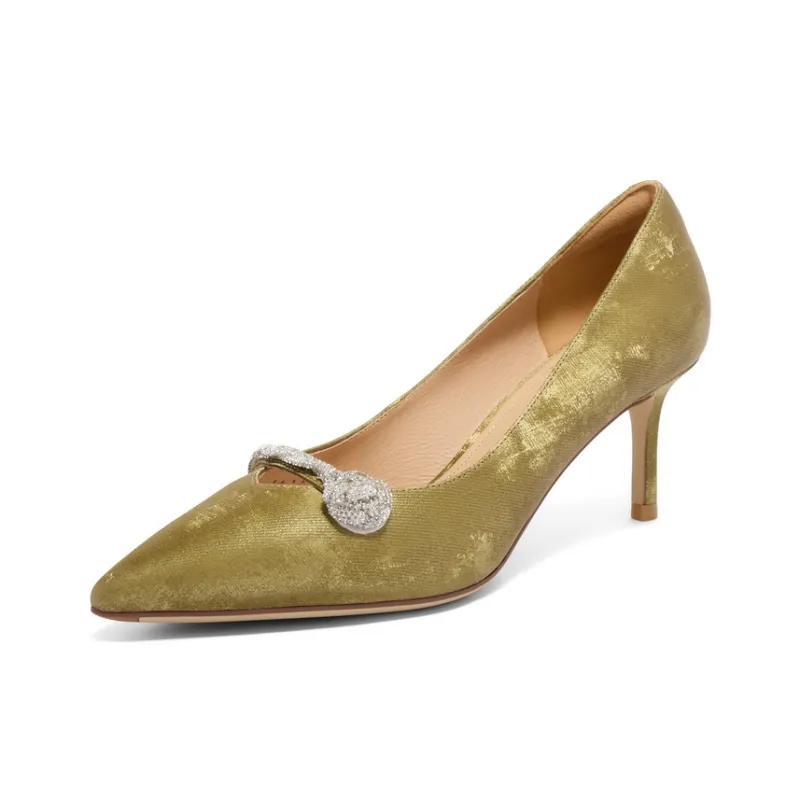 BELLE Slim Heel High Heels 6.5cm Women's-5