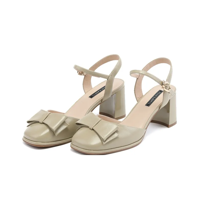 FOND&BERYL Chunky Heel High Heels 6.5cm Women's-5