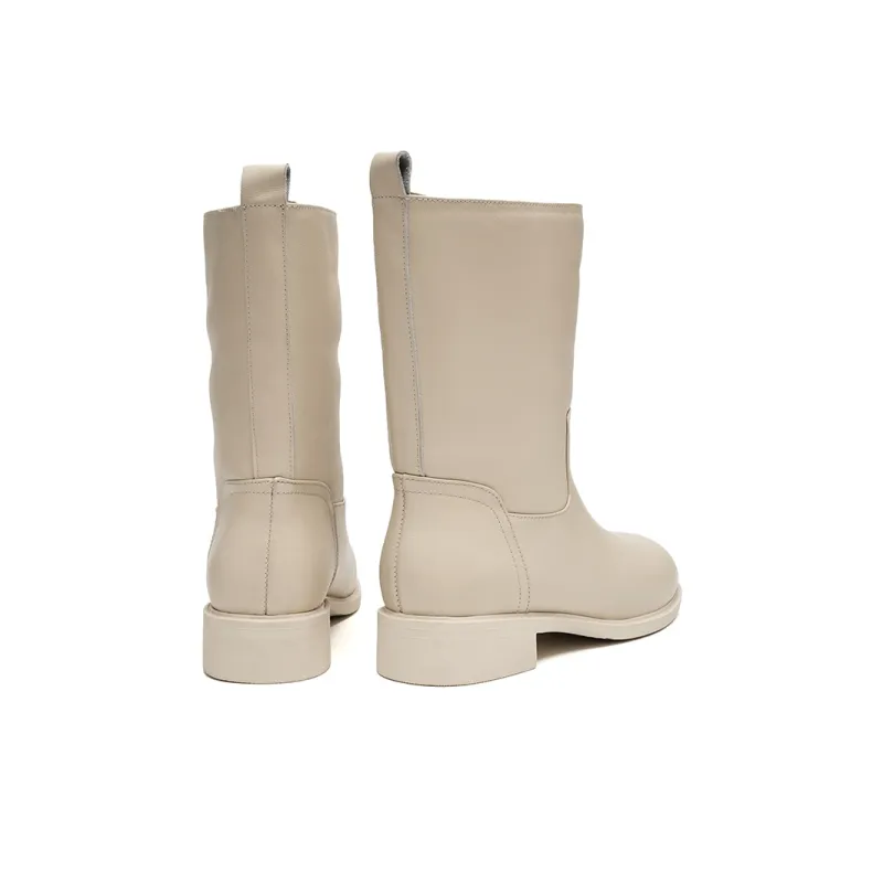 EBLAN Ankle Boots Women's Beige-2