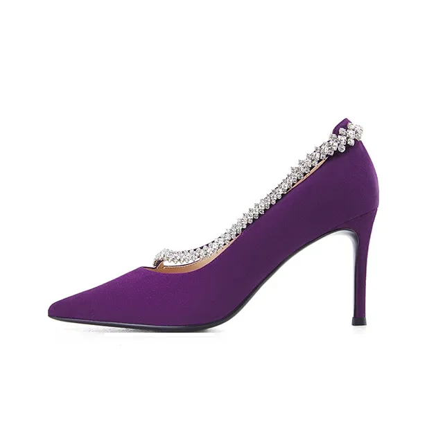 D FUSE SCANDINAVIA Slim Heel High Heels 8.5cm Women's-5