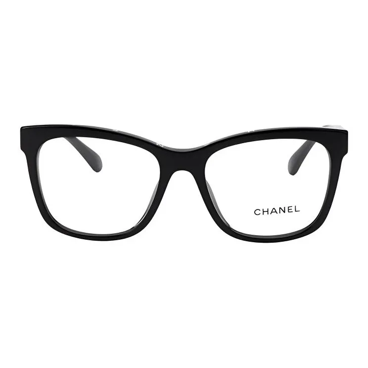 CHANEL Square Frame Eyeglass Frames Unisex-1