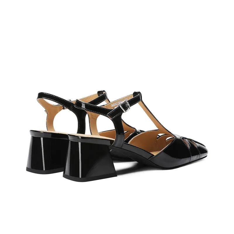BOSSSUNWEN Chunky Heel High Heels 5cm Women's-2