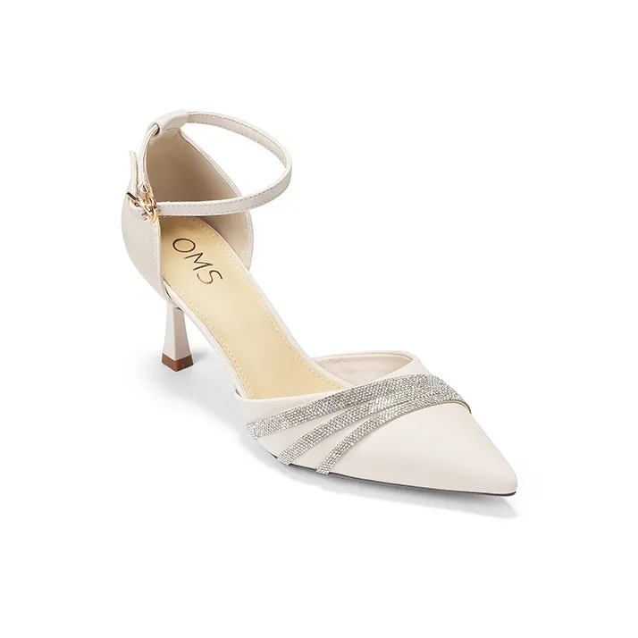 OMS Slim Heel High Heels 7.5cm Women's-11