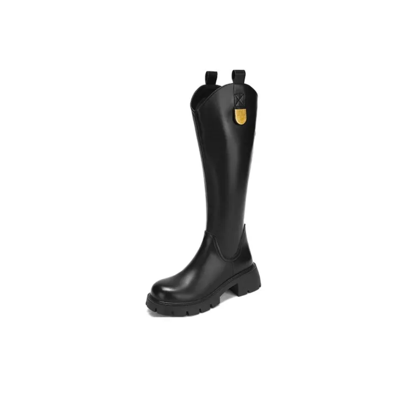 DAPHNE Knee high Boots Women's Black-1