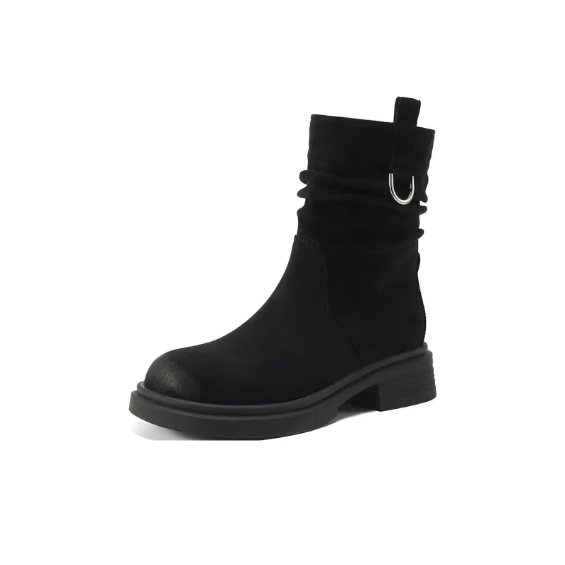 SAFIYA Ankle Boots Women's Black/Brown-0