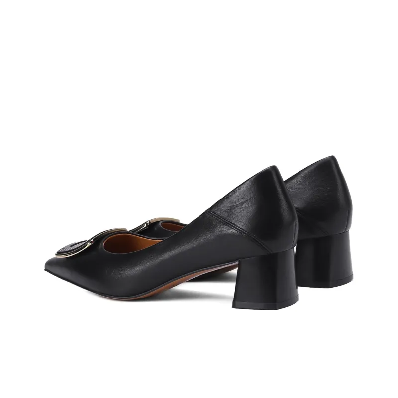 VEDULLAR Chunky Heel High Heels 4.5cm Women's-3