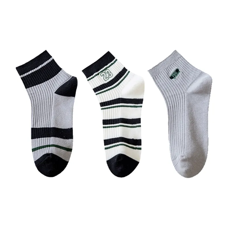YOOKA Ankle Socks Unisex 3 Pack Combo Set-0