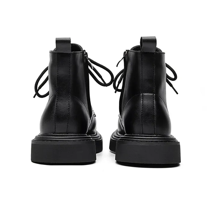 GZZ Ankle Boots Men Black-4