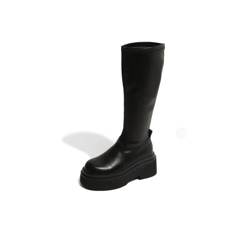 Moon Veil Knee high Boots 7cm Women's-9