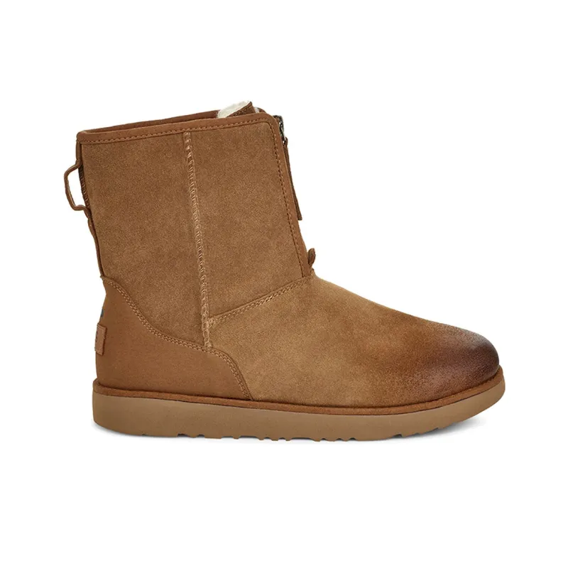 UGG Classic Short Front Zip Boot 'Chestnut'-1