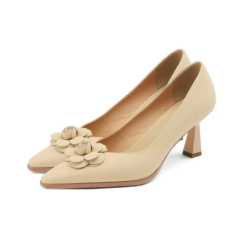 Naiyee Slim Heel High Heels 7cm Women's-2