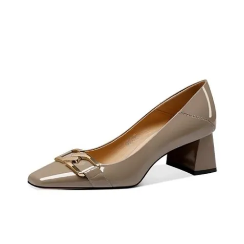 JESSICA SOPHIA Chunky Heel High Heels 5cm Women's
