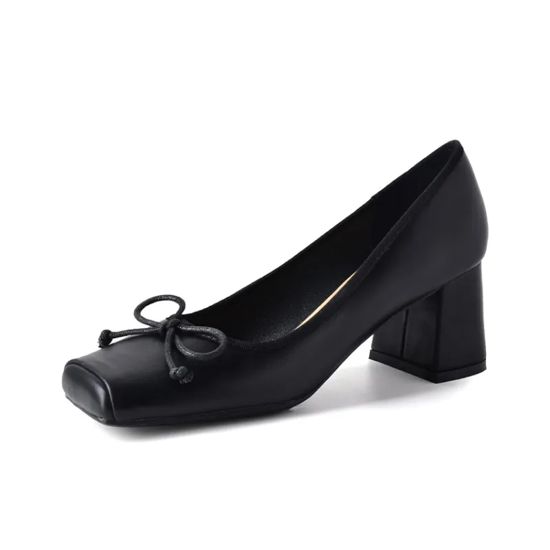 Beijiani Chunky Heel High Heels Women's-3