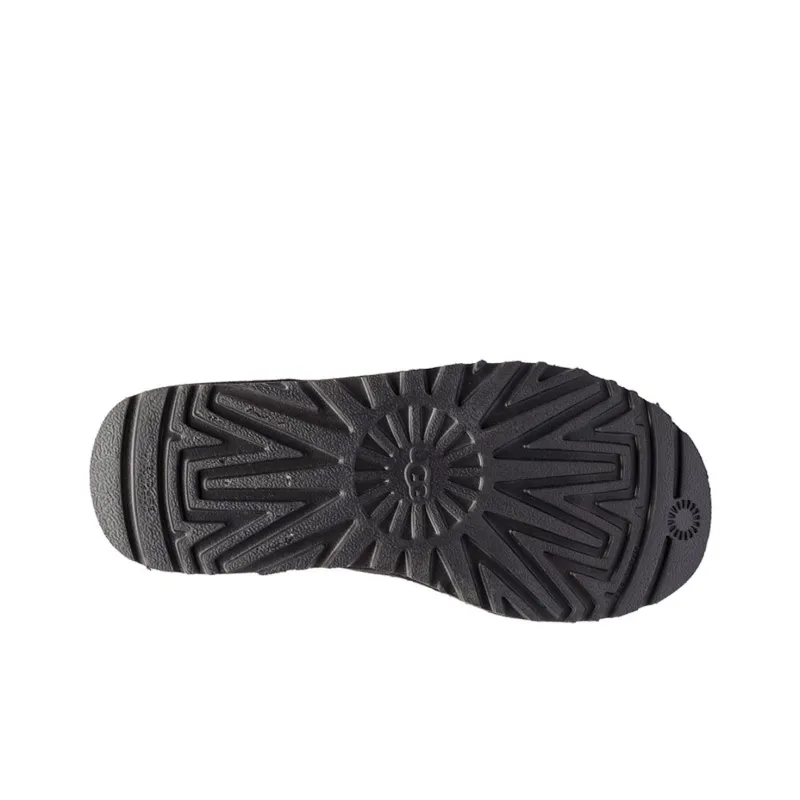 UGG Gita Bow Mini Fleece Lined Black Women's-5