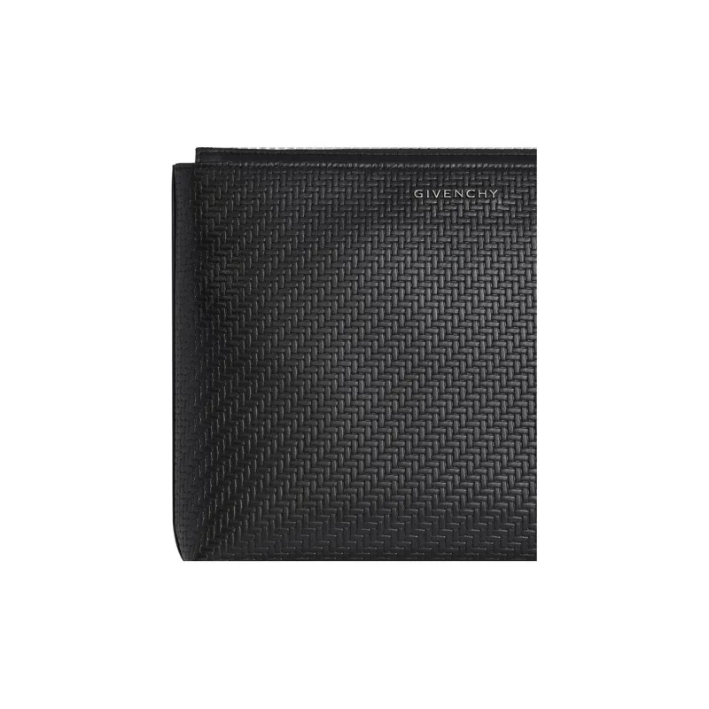 GIVENCHY Calfskin Travel Bag Clutch Men's Black-2