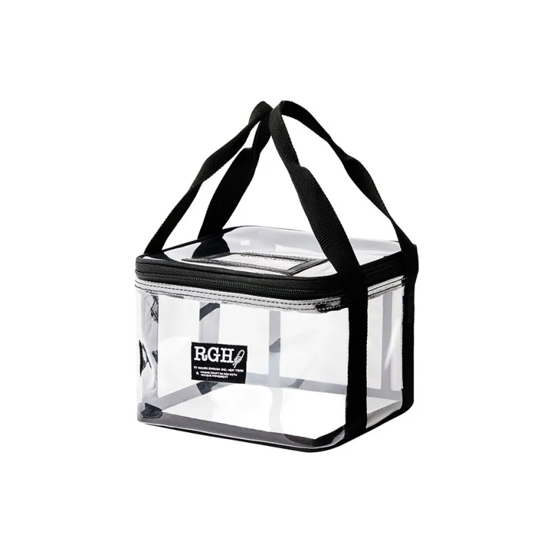 Rough Enough PVC Makeup Bag, Toiletry Bag Unisex Transparent-0
