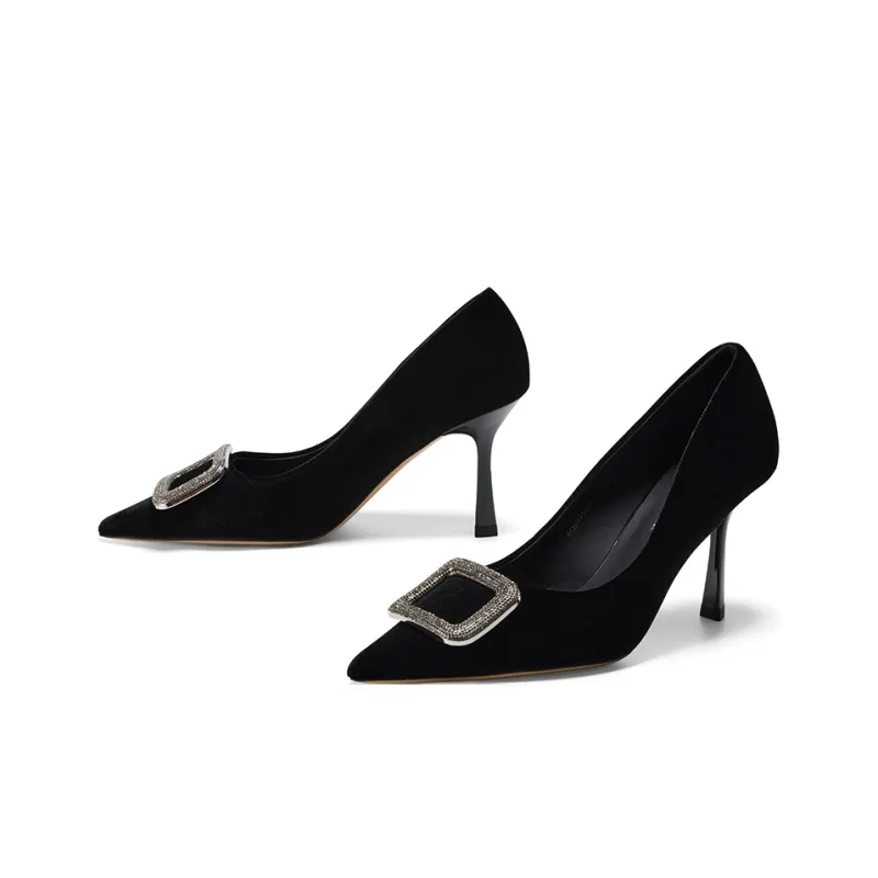 FOR YOU FOREVER Slim Heel High Heels 7cm Women's-1