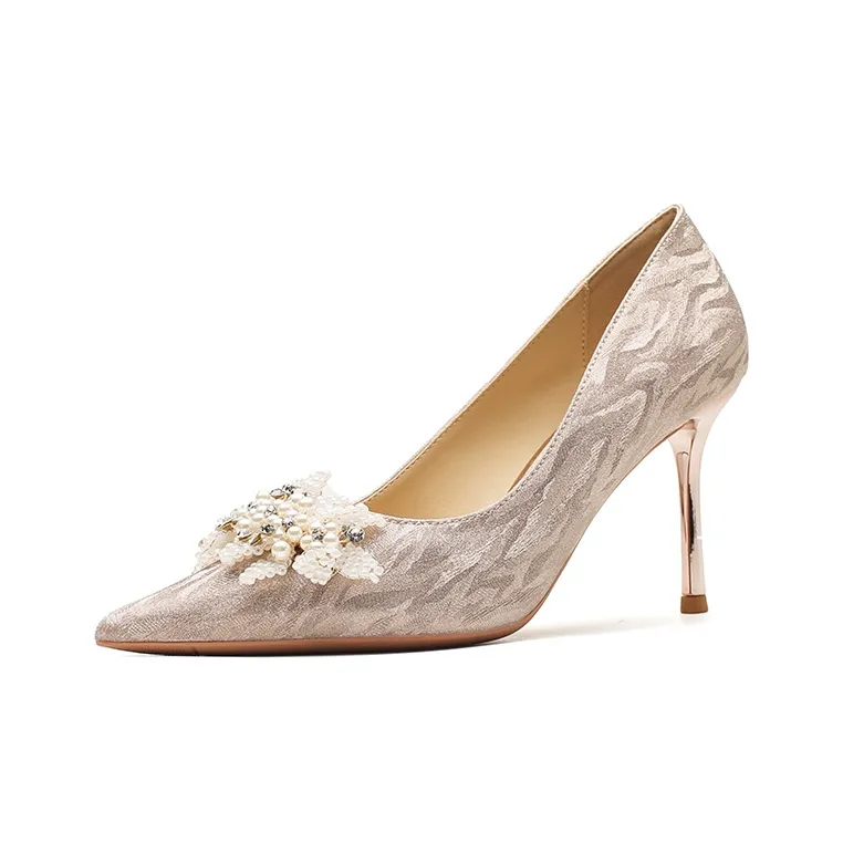 Ainer-cat Slim Heel High Heels 6cm Women's-1